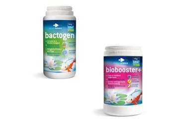 BACTOGEN ET BIOBOOSTER le combi parfait pour démarrer votre bassin